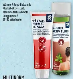 Aldi Nord Wärme-Pflege-Balsam & Muskel-aktiv-Fluid Angebot