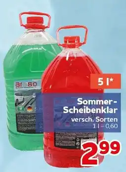 CENTERSHOP arso Sommer-Scheibenklar Angebot