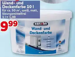 CENTERSHOP Renolin Wand- und Deckenfarbe Angebot