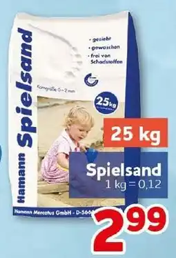 CENTERSHOP Hammann Spielsand Angebot