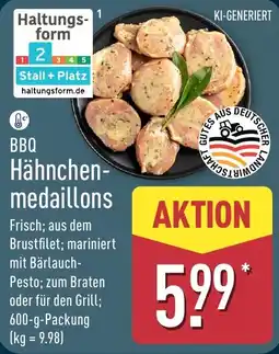 Aldi Nord BBQ Hähnchen-medaillons Angebot