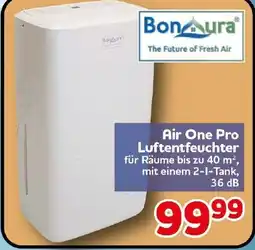 CENTERSHOP BonAura Air One Pro Luftentfeuchter Angebot