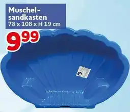 CENTERSHOP Muschel-sandkasten Angebot