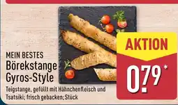 Aldi Nord MEIN BESTES Börekstange Gyros-Style Angebot