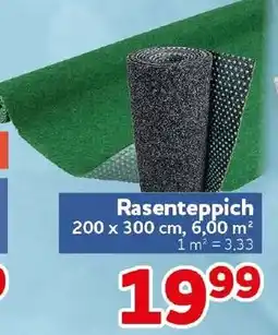 CENTERSHOP Rasenteppich Angebot