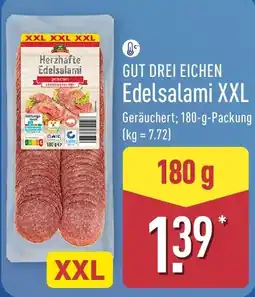 Aldi Nord GUT DREI EICHEN Edelsalami XXL Angebot
