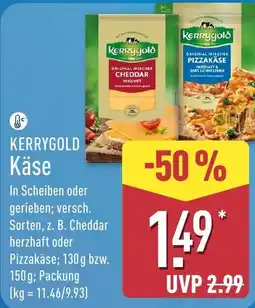 Aldi Nord KERRYGOLD Käse Angebot