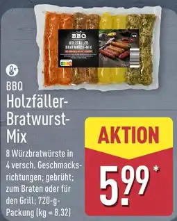 Aldi Nord BBQ Holzfäller-Bratwurst-Mix Angebot