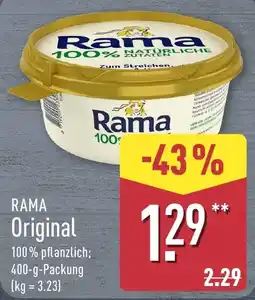 Aldi Nord RAMA Original Angebot