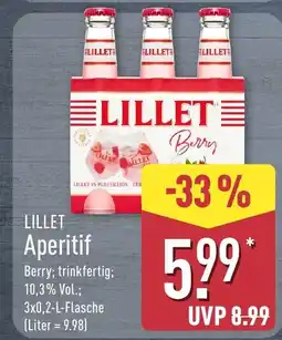 Aldi Nord LILLET Aperitif Berry Angebot