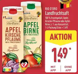 Aldi Nord rio d'oro Landfruchtsaft Angebot