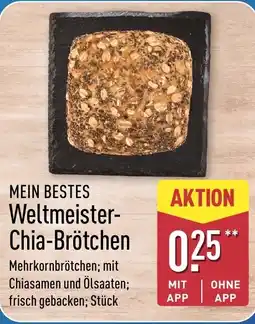 Aldi Nord MEIN BESTES Weltmeister-Chia-Brötchen Angebot
