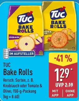 Aldi Nord TUC Bake Rolls Angebot