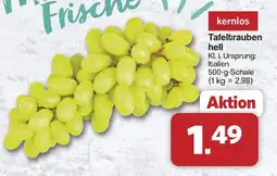 Famila Nord West Tafeltrauben kernlos hell Angebot