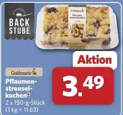 Combi Goldmarie Pflaumenstreuselkuchen Angebot