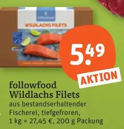 tegut followfood Wildlachs Filets Angebot