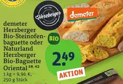 tegut demeter Herzberger Bio-Steinofen-baguette Angebot
