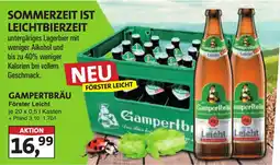 Lösch Depot Gampertbräu Förster Leicht Angebot