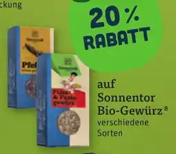 tegut Sonntor Bio-Gewürz Angebot