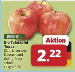 Combi NATURWERT Bio Bio Tafeläpfel Topaz Angebot
