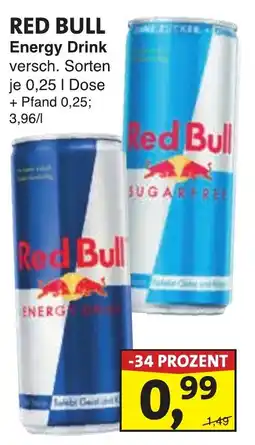 Lösch Depot Red Bull Energy Drink Angebot