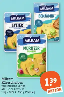 tegut Milram Käsescheiben Angebot