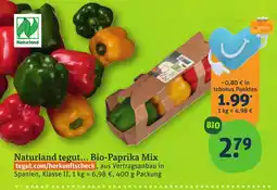 tegut Naturland tegut... Bio-Paprika Mix Angebot
