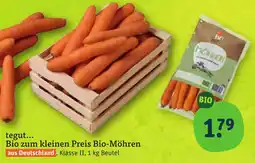 tegut Bio-Möhren Angebot