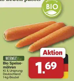 Famila Nord West NATURWERT Bio Bio Speise-möhren Angebot
