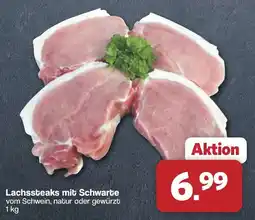 Famila Nord West Lachssteaks mit Schwarte Angebot