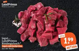 tegut LandPrimus Rindergulasch Angebot