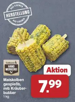 Famila Nord West Goldmarie Maiskolben gespießt, mit Kräuterbutter Angebot