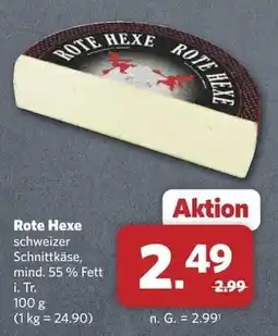 Combi Rote Hexe schweizer Schnittkäse Angebot