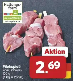 Famila Nord West Filetspieß vom Schwein Angebot