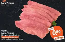 tegut LandPrimus Schweineschnitzel Angebot