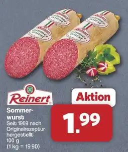 Famila Nord West Reinert Sommerwurst Angebot