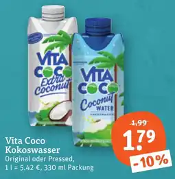 tegut Vita Coco Kokoswasser Angebot