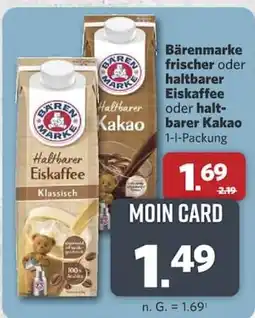 Combi Bärenmarke Haltbarer Eiskaffee Angebot