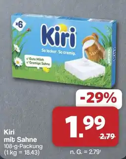 Famila Nord West Kiri mit Sahne Angebot