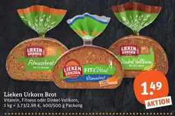tegut Lieken Urkorn Brot Angebot