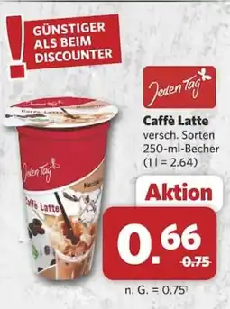 Combi Jeden Tag Caffè Latte Angebot