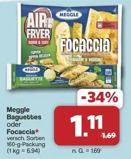 Famila Nord West Meggle Baguettes oder Focaccia Angebot
