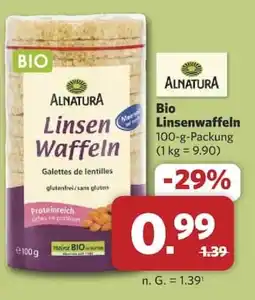 Combi ALNATURA Linsen Waffeln Angebot