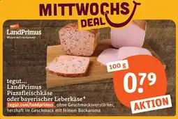 tegut LandPrimus Pizzafleischkäse Angebot
