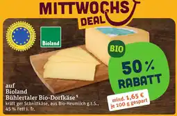 tegut Bioland Bühlerataler Bio-Dorfkäse Angebot
