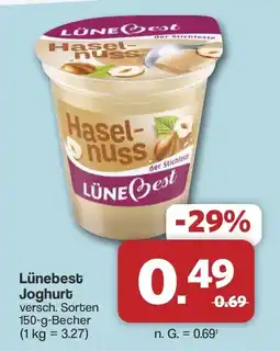 Famila Nord West Lünebest Joghurt Angebot