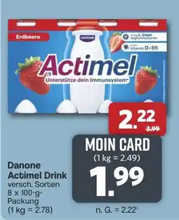 Famila Nord West Danone Actimel Drink Angebot