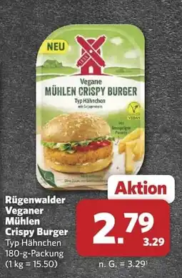 Combi Rügenwalder Veganer Mühlen Crispy Burger Angebot