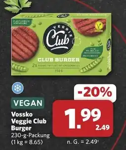 Combi Vossko Veggie Club Burger Angebot