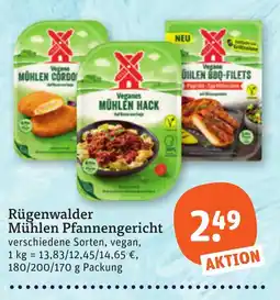 tegut Rügenwalder Mühlen Pfannengericht Angebot